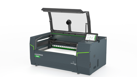 ls300-CO2-door-open Μηχάνημα LS300 LASER CO2 χάραξη gravographellas gravotech